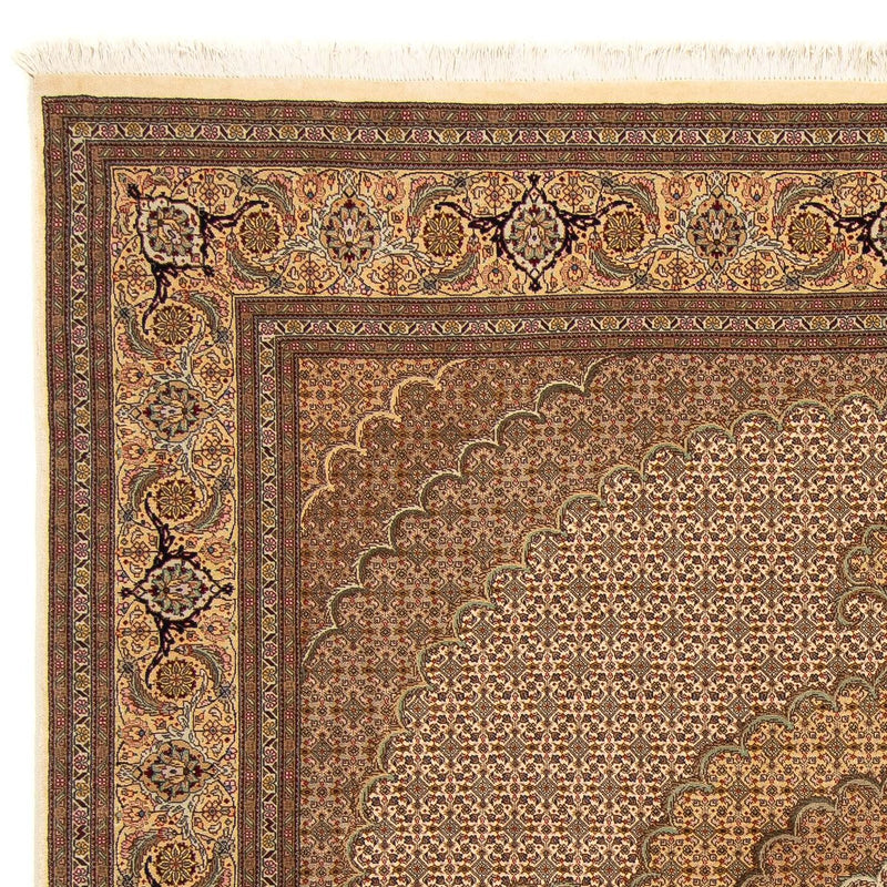 Alfombra persa - Tabriz cuadrado  - 208 x 204 cm - marrón claro