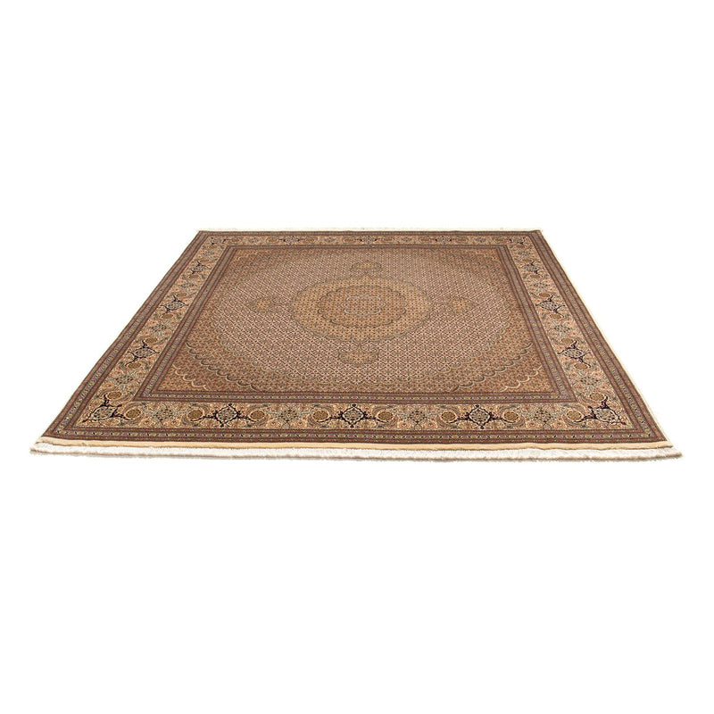 Alfombra persa - Tabriz cuadrado  - 208 x 204 cm - marrón claro