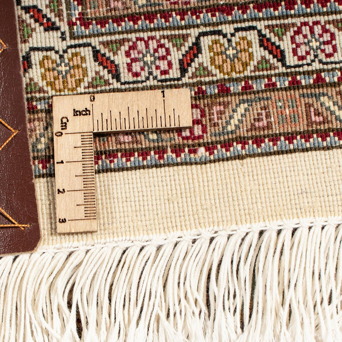 Alfombra persa - Tabriz cuadrado  - 208 x 204 cm - marrón claro