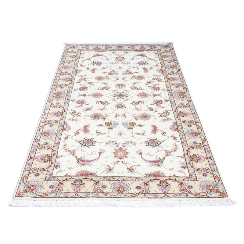 Alfombra de pasillo Alfombra Persa - Tabriz - Real - 196 x 100 cm - beige