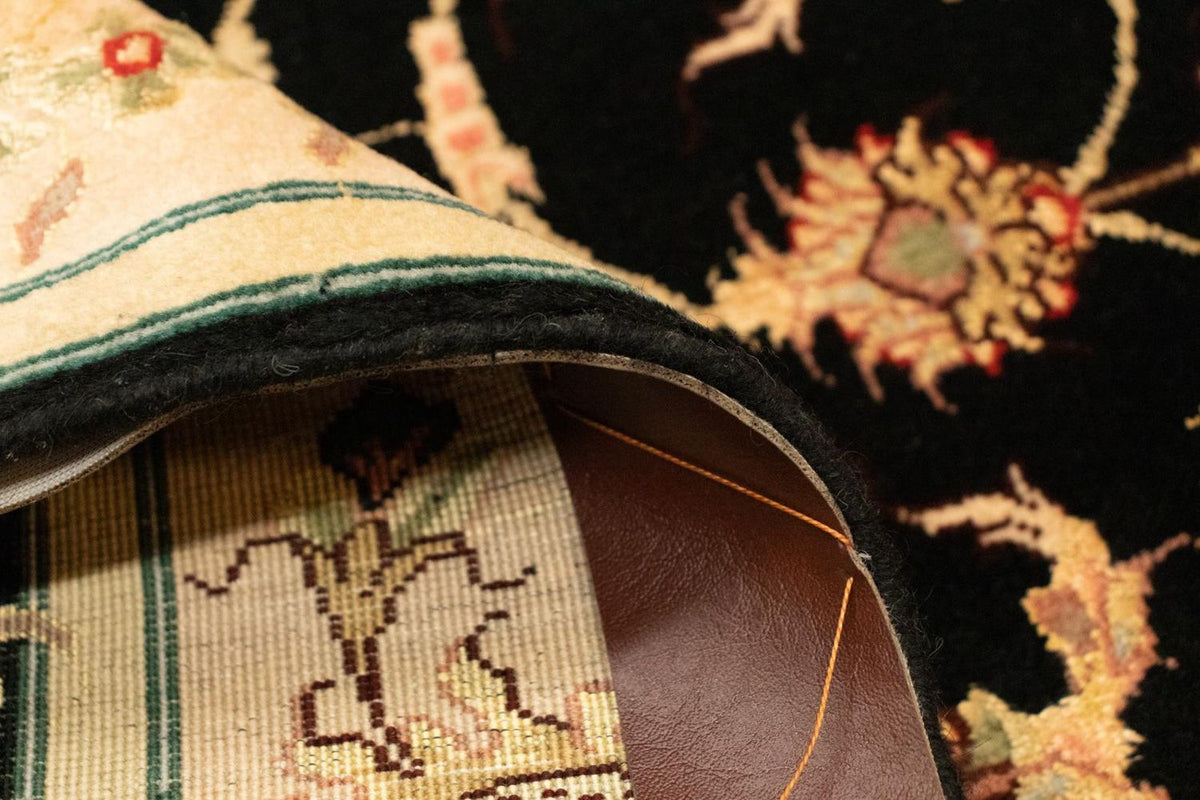 Alfombra Persa - Tabriz - Real - 120 x 73 cm - negro