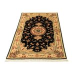Alfombra Persa - Tabriz - Real - 120 x 73 cm - negro