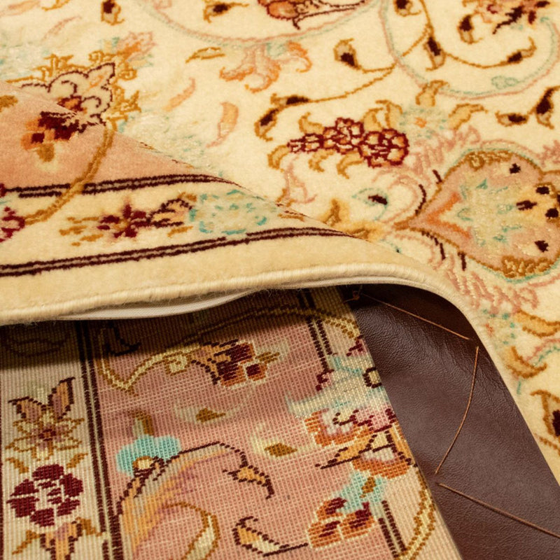 Alfombra Persa - Tabriz - Real - 147 x 102 cm - beige