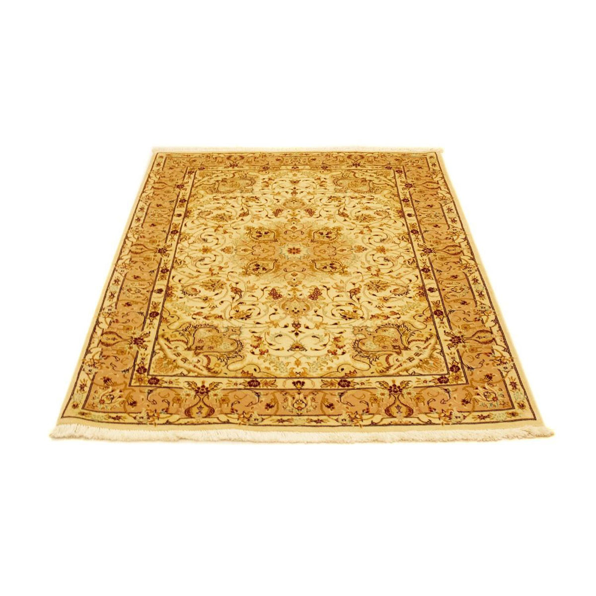 Alfombra Persa - Tabriz - Real - 147 x 102 cm - beige