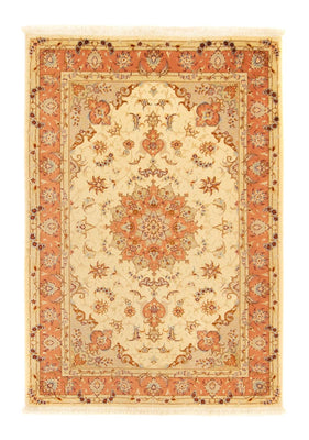 Alfombra Persa - Tabriz - Real - 148 x 103 cm - beige