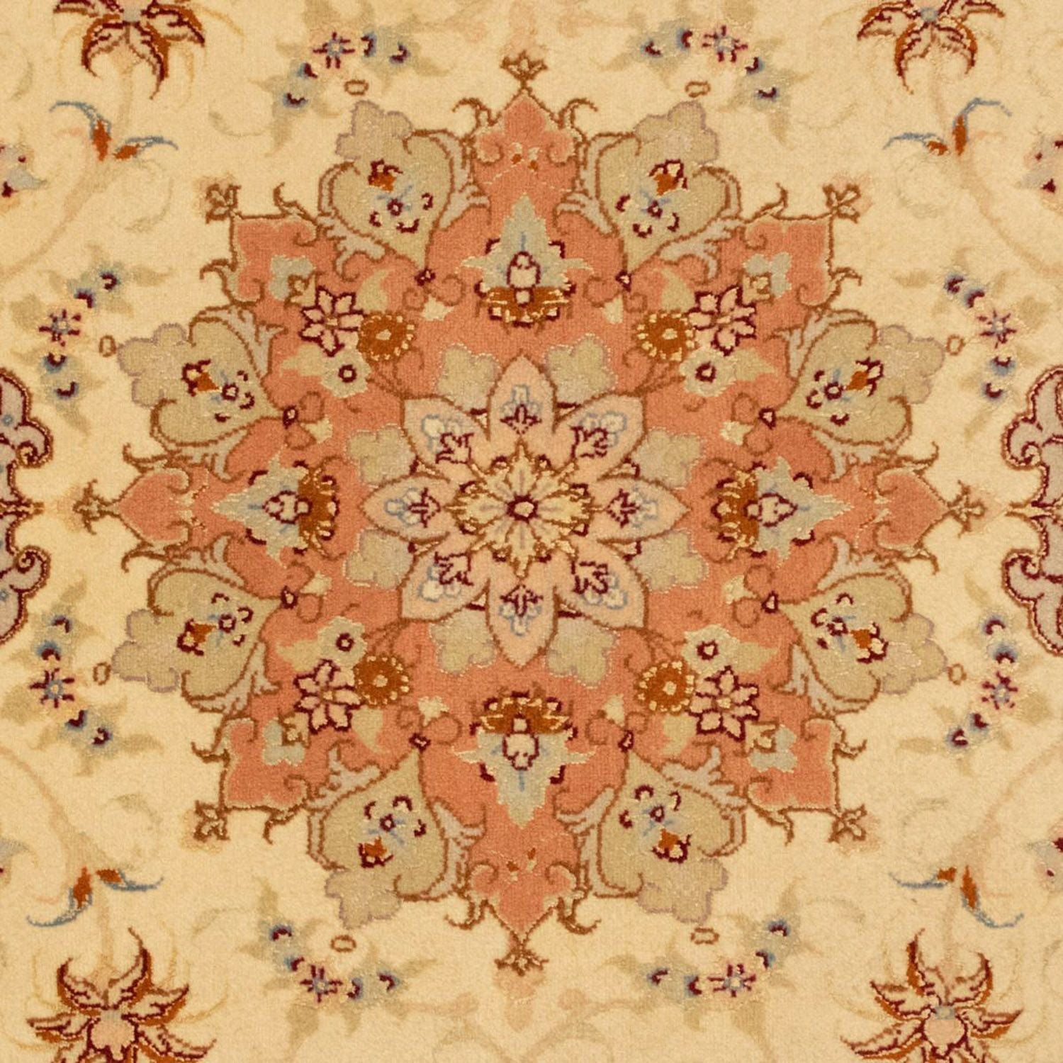 Alfombra Persa - Tabriz - Real - 148 x 103 cm - beige