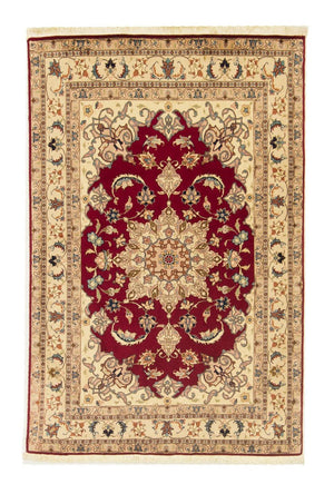 Alfombra Persa - Tabriz - Real - 151 x 101 cm - rojo