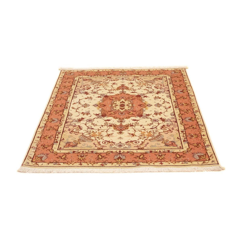 Alfombra Persa - Tabriz - Real - 141 x 103 cm - beige
