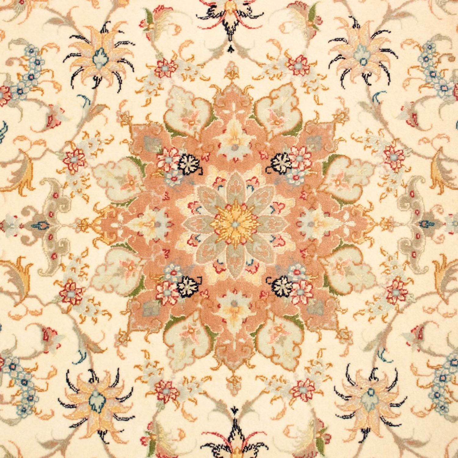 Alfombra Persa - Tabriz - Real - 158 x 101 cm - beige