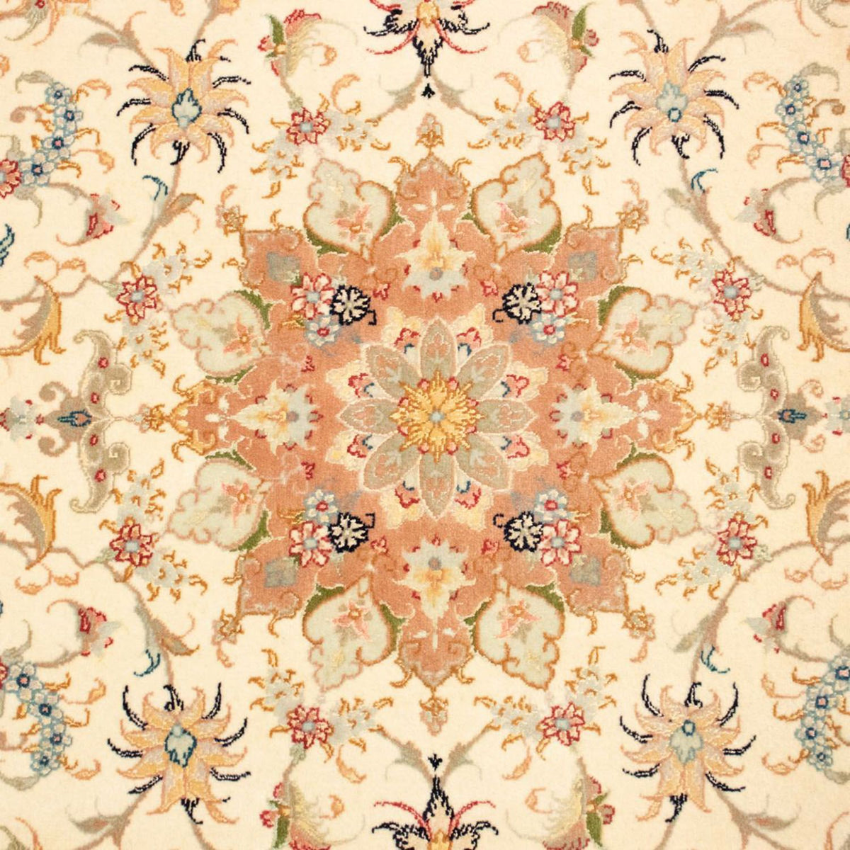 Alfombra Persa - Tabriz - Real - 158 x 101 cm - beige