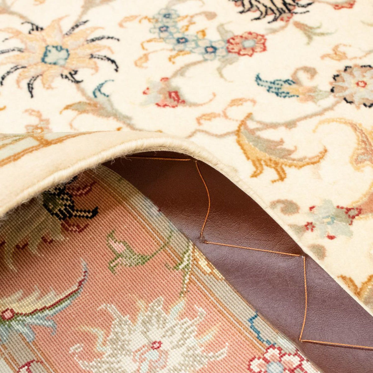 Alfombra Persa - Tabriz - Real - 158 x 101 cm - beige