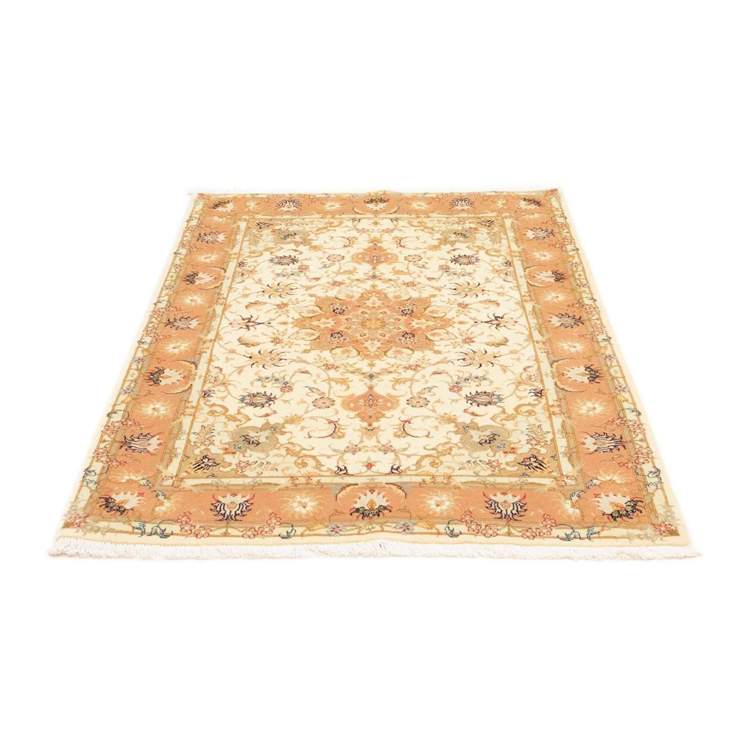 Alfombra Persa - Tabriz - Real - 158 x 101 cm - beige