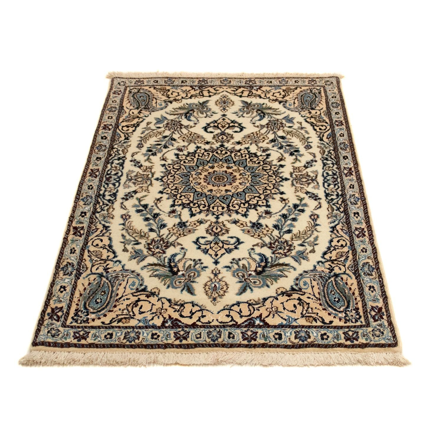 Alfombra Persa - Nain - Real - 135 x 82 cm - beige
