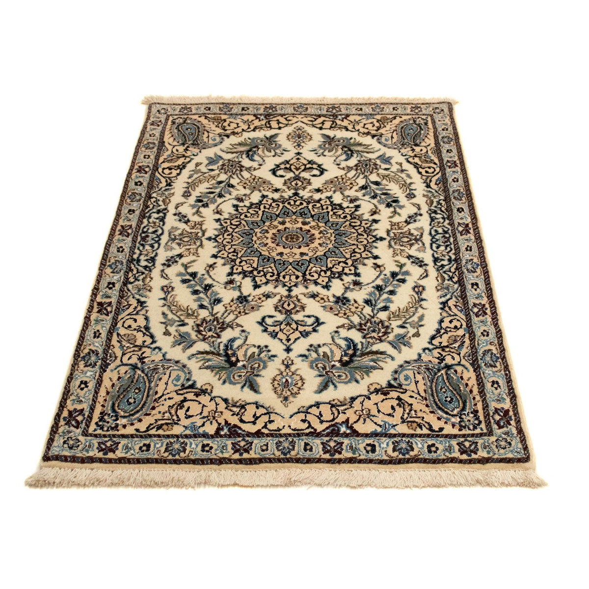 Alfombra Persa - Nain - Real - 135 x 82 cm - beige