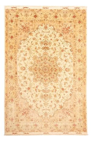 Alfombra Persa - Tabriz - Real - 302 x 198 cm - beige