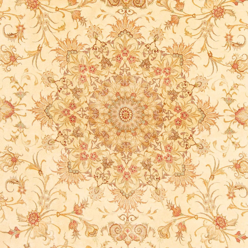 Alfombra Persa - Tabriz - Real - 302 x 198 cm - beige