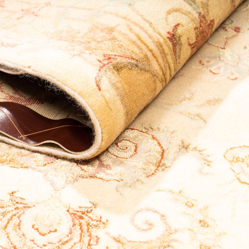 Alfombra Persa - Tabriz - Real - 302 x 198 cm - beige
