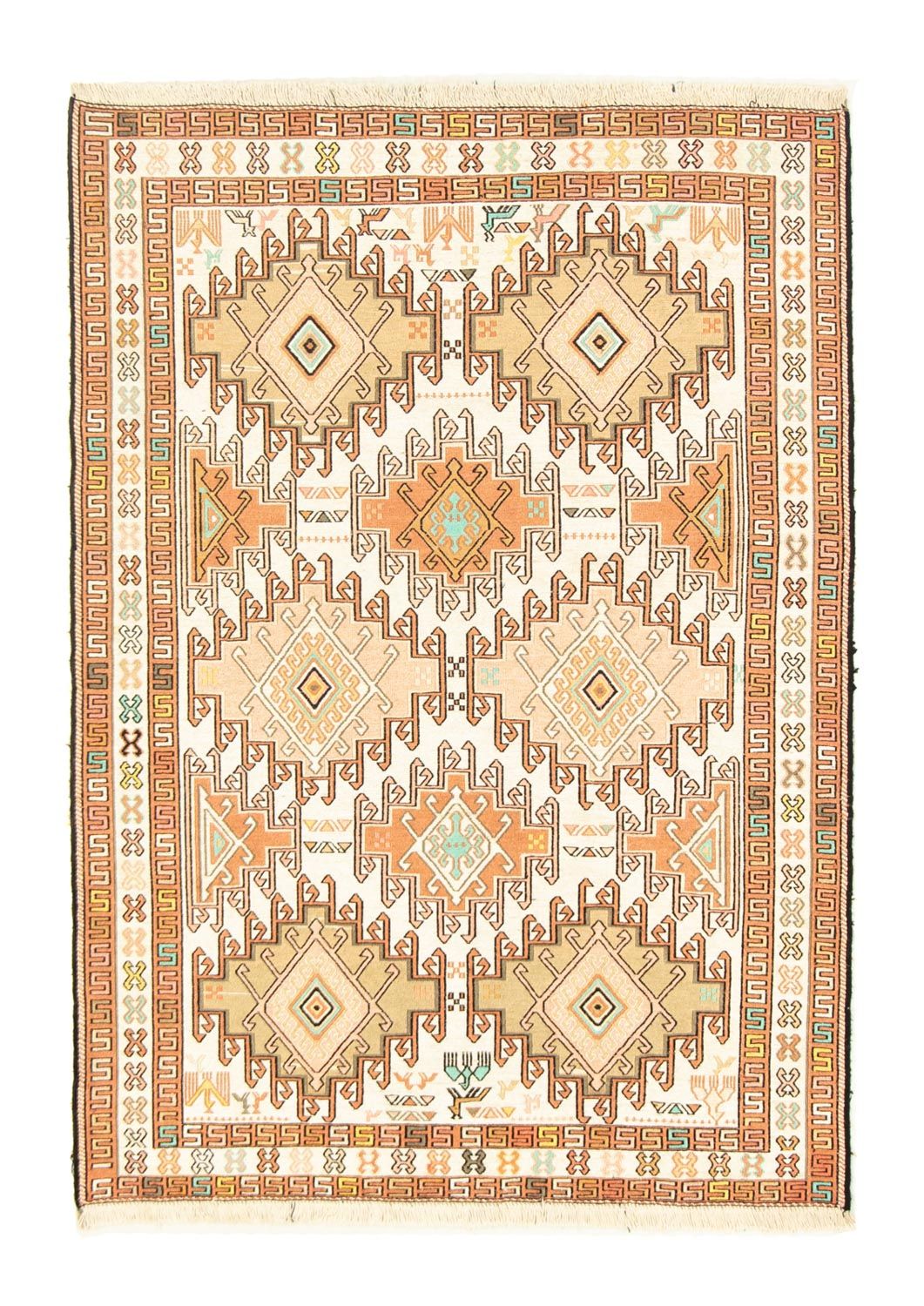 Alfombra persa - Nómada - 149 x 102 cm - beige