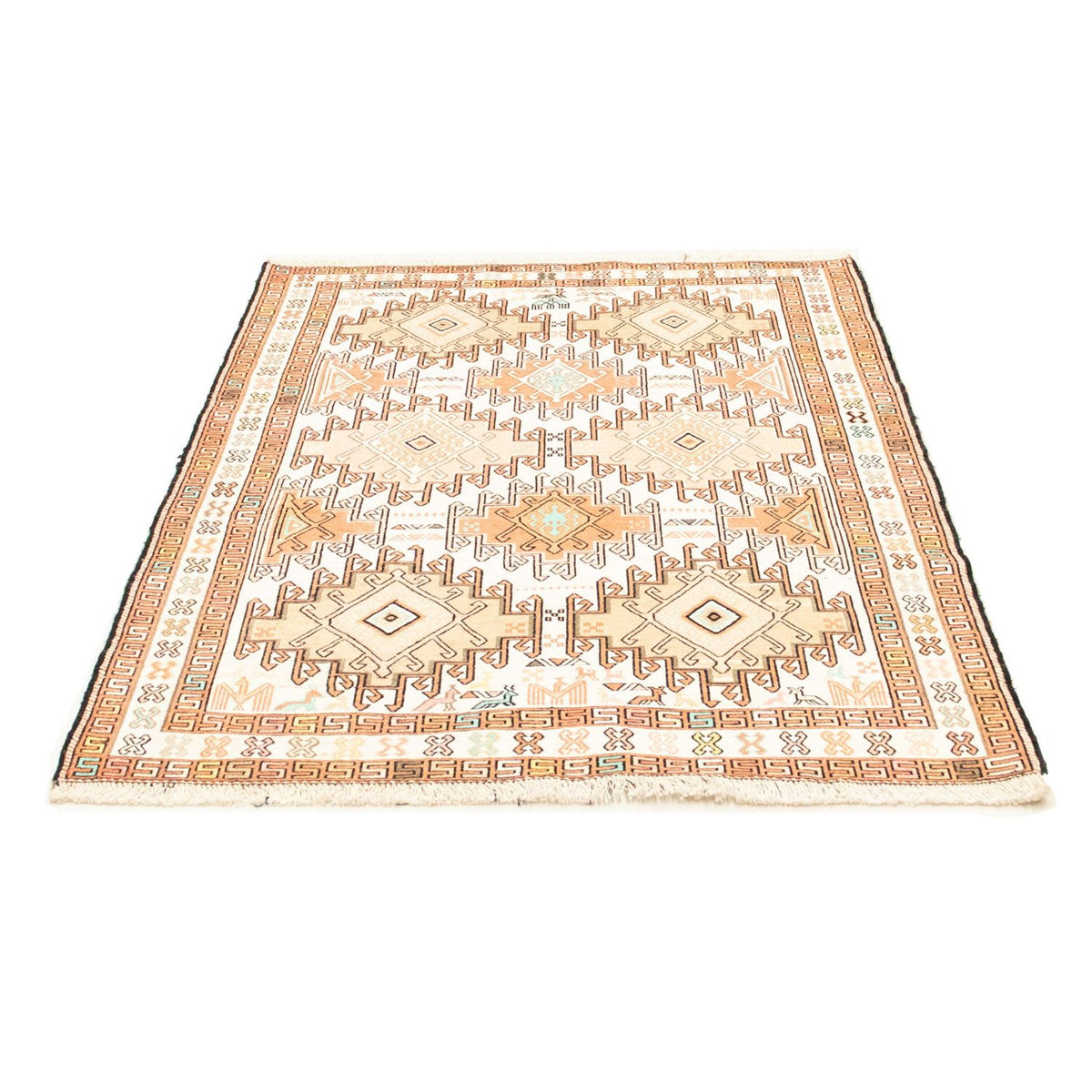 Alfombra persa - Nómada - 149 x 102 cm - beige