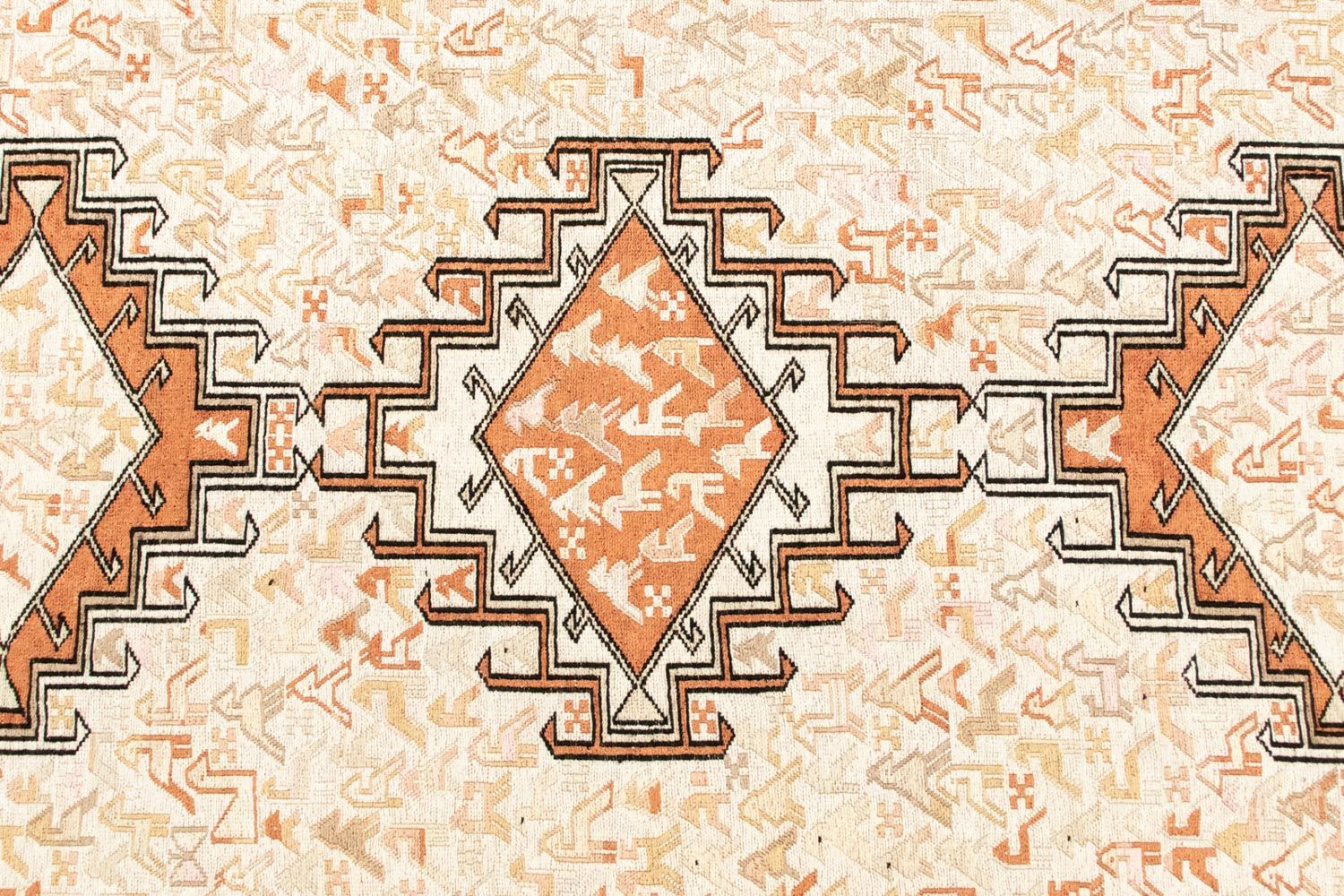 Alfombra persa - Nómada - 149 x 102 cm - beige