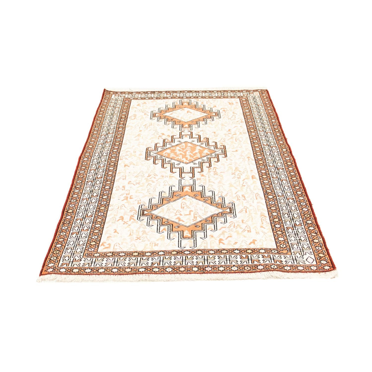 Alfombra persa - Nómada - 149 x 102 cm - beige