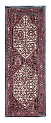 Alfombra de pasillo Alfombra persa - Bidjar - 203 x 72 cm - rojo
