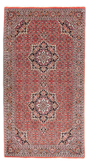 Alfombra de pasillo Alfombra persa - Bidjar - 184 x 100 cm - rojo