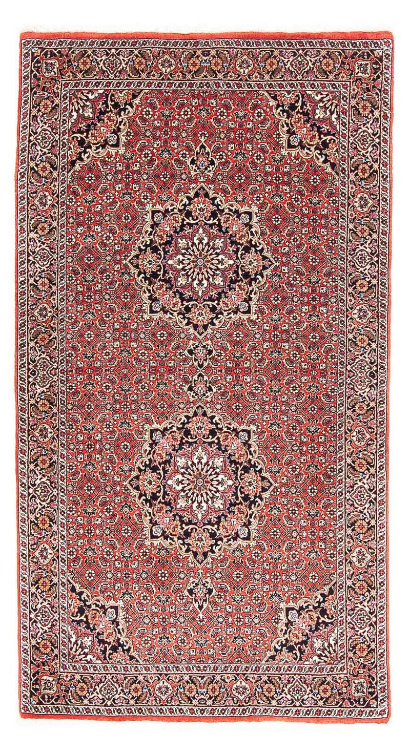 Alfombra de pasillo Alfombra persa - Bidjar - 184 x 100 cm - rojo