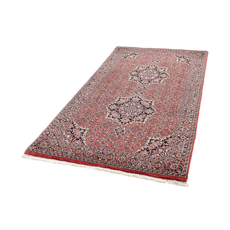 Alfombra de pasillo Alfombra persa - Bidjar - 184 x 100 cm - rojo