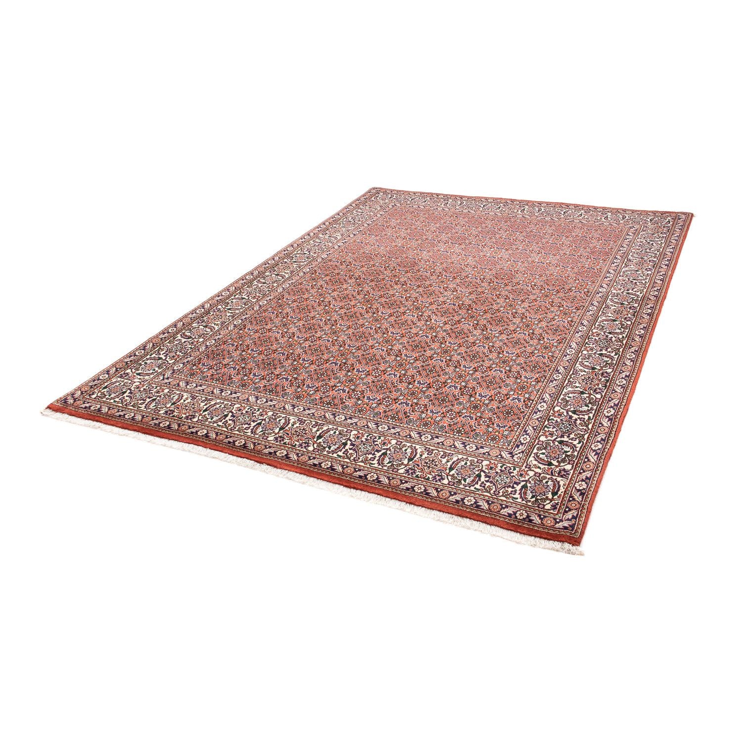 Alfombra persa - Bidjar - 230 x 168 cm - óxido