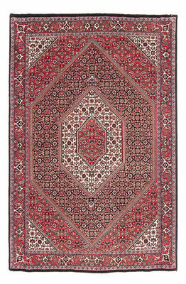 Alfombra persa - Bidjar - 168 x 106 cm - rojo