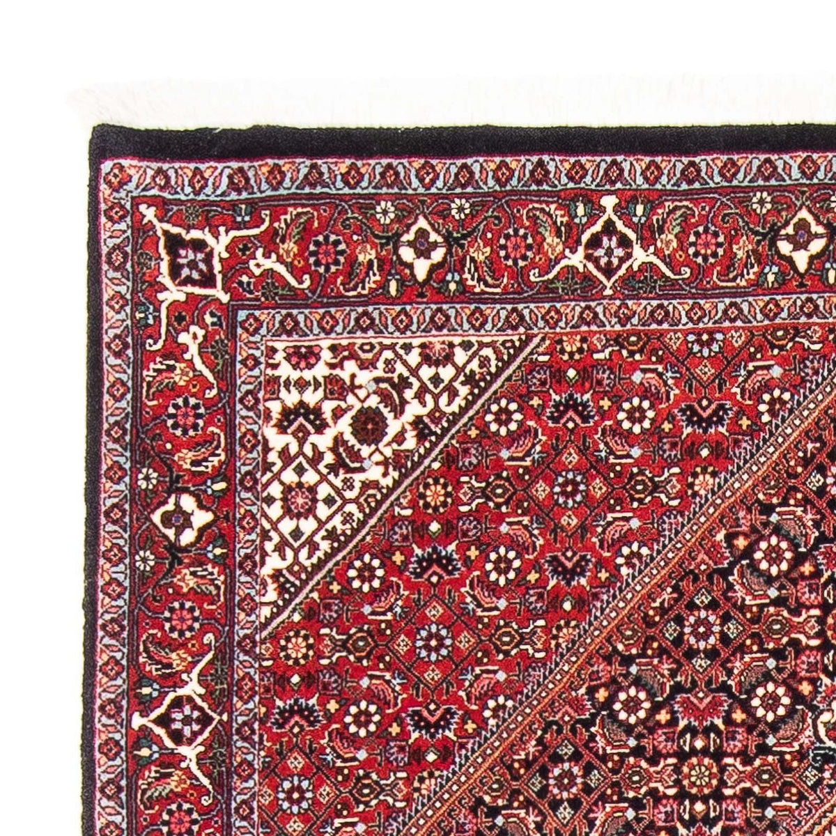 Alfombra persa - Bidjar - 168 x 106 cm - rojo