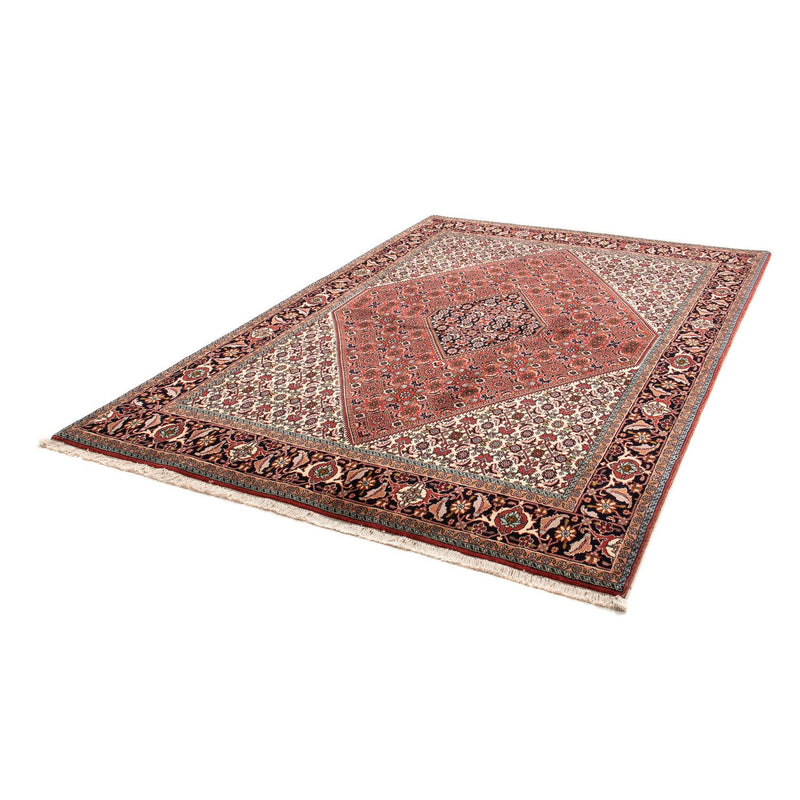 Alfombra persa - Bidjar - 247 x 169 cm - rojo oscuro