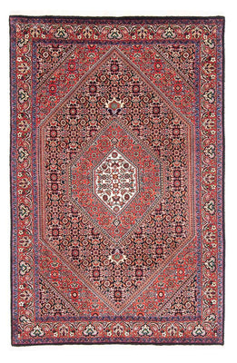 Alfombra persa - Bidjar - 173 x 110 cm - rojo