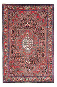 Alfombra persa - Bidjar - 173 x 110 cm - rojo