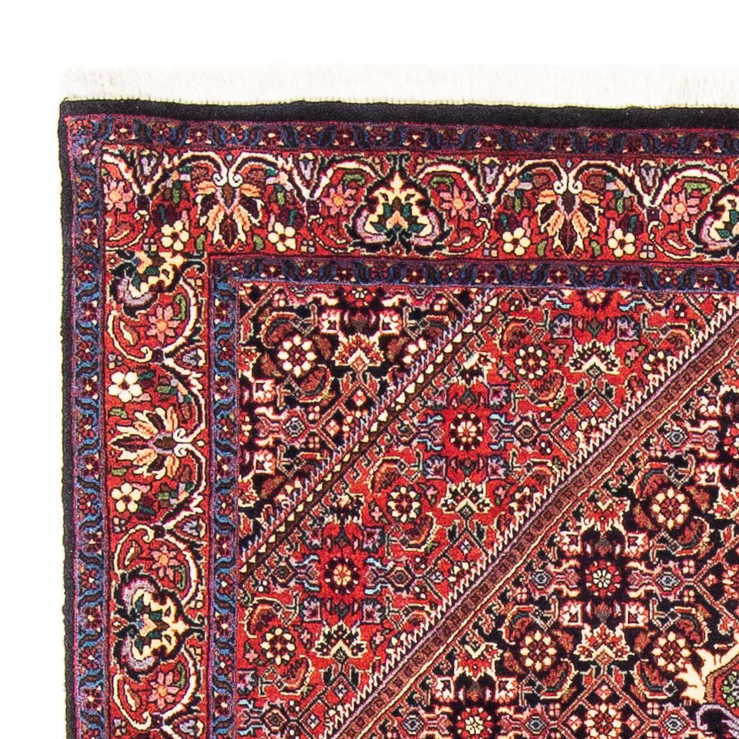 Alfombra persa - Bidjar - 173 x 110 cm - rojo