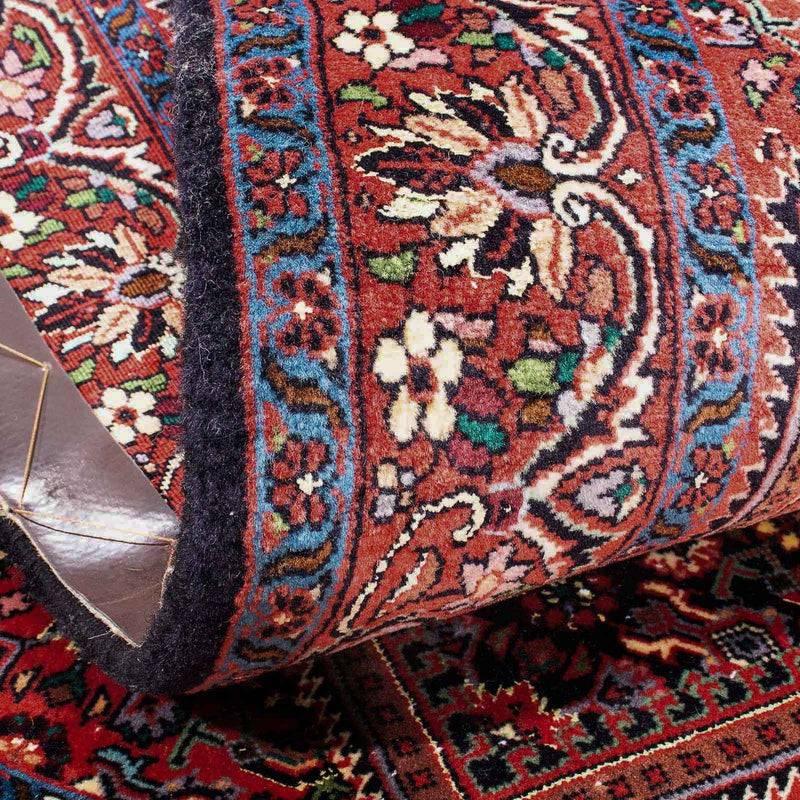 Alfombra persa - Bidjar - 173 x 110 cm - rojo