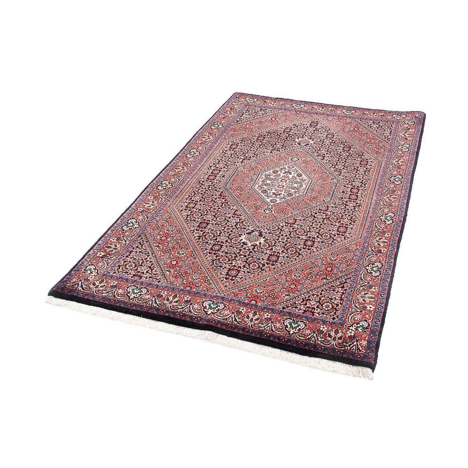 Alfombra persa - Bidjar - 173 x 110 cm - rojo
