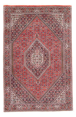 Alfombra persa - Bidjar - 178 x 111 cm - rojo