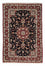 Alfombra persa - Ghom - 201 x 138 cm - azul oscuro