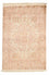 Alfombra persa - Ghom - 146 x 98 cm - beige