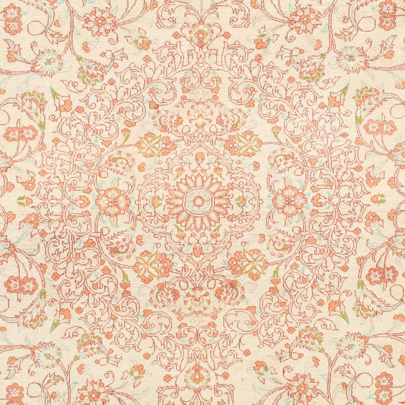 Alfombra persa - Ghom - 146 x 98 cm - beige