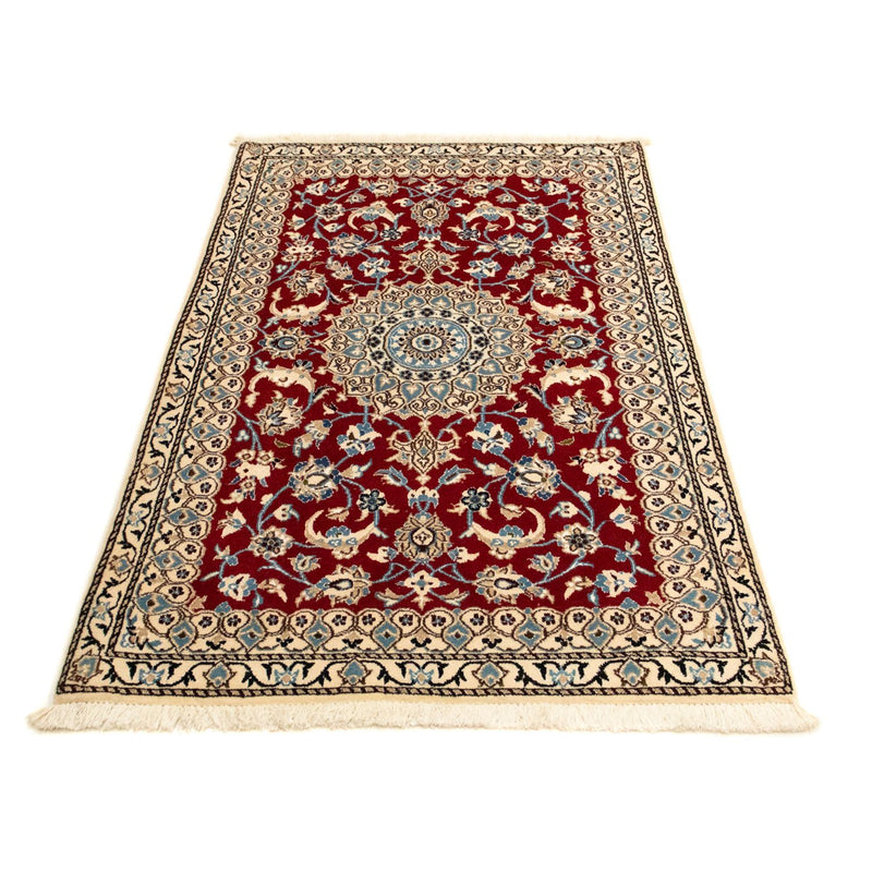 Alfombra Persa - Nain - Real - 137 x 86 cm - rojo