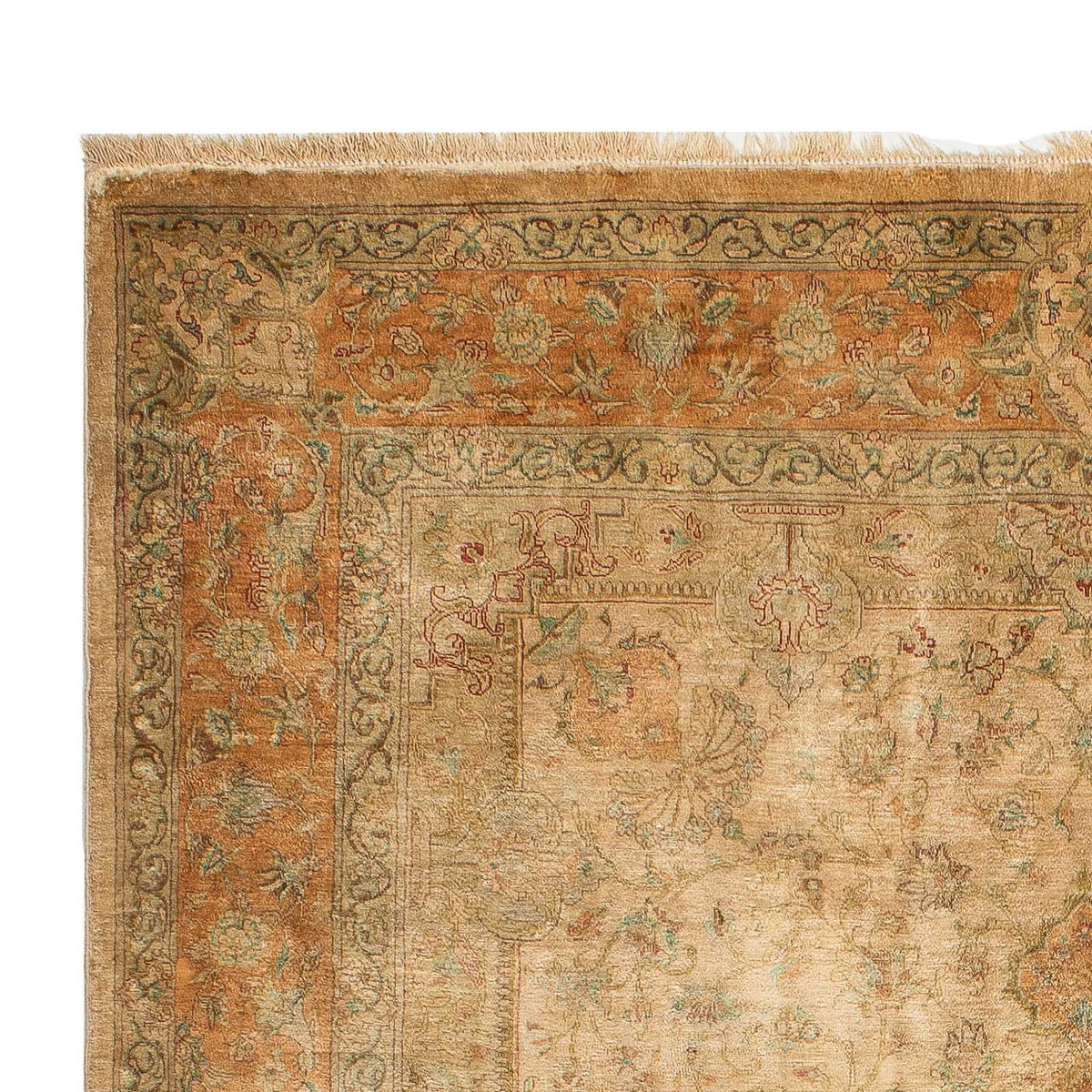 Alfombra persa - Ghom - 194 x 138 cm - multicolor