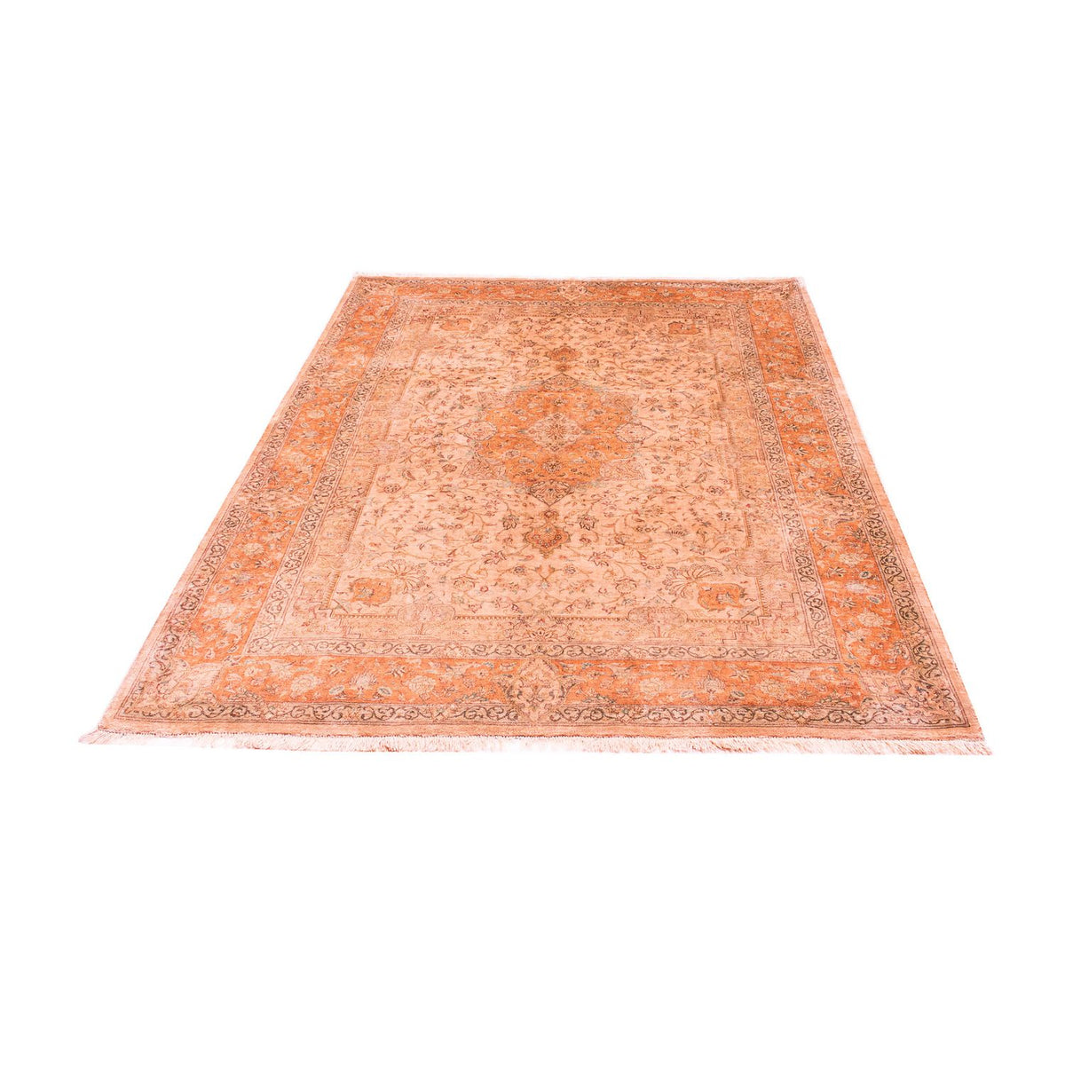 Alfombra persa - Ghom - 194 x 138 cm - multicolor