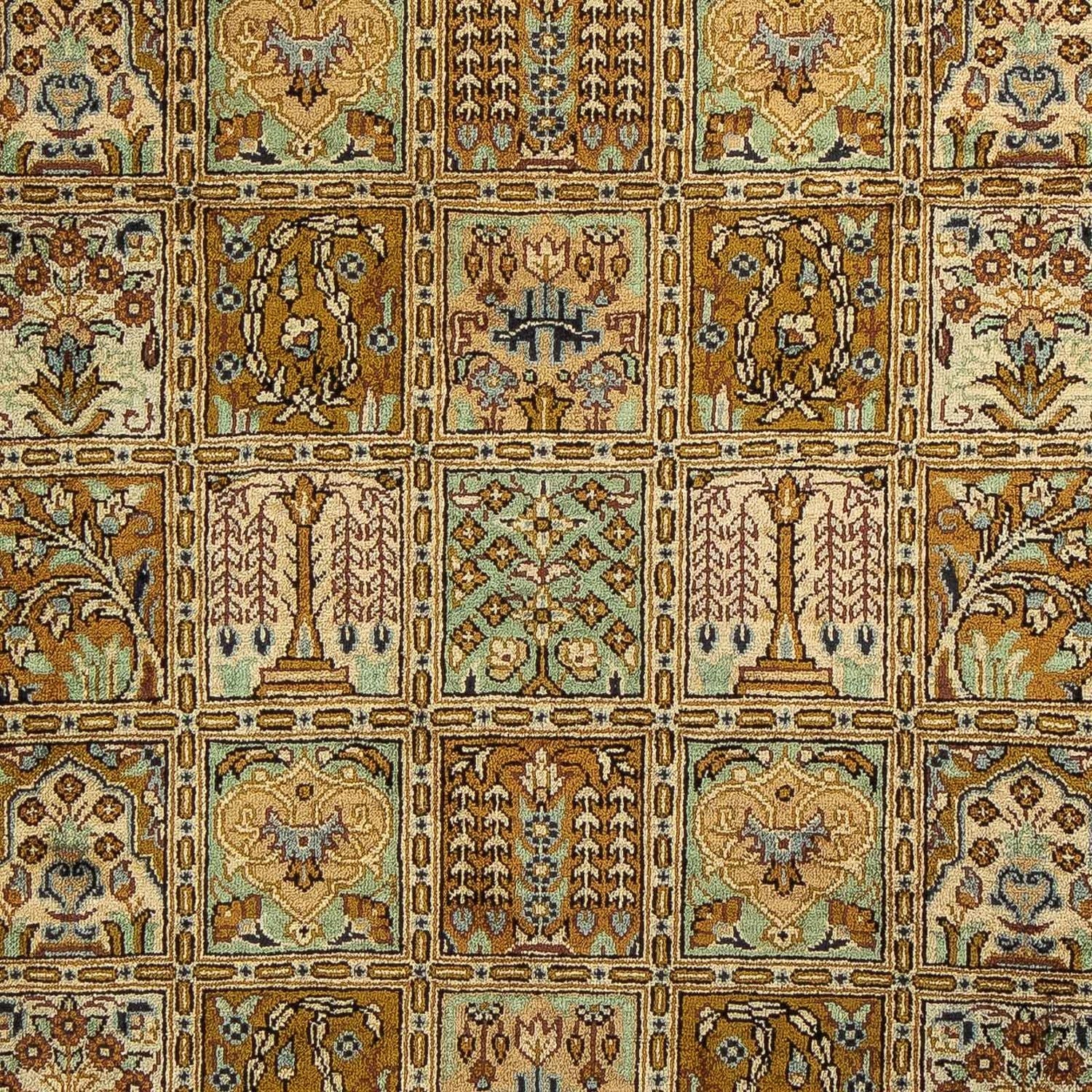 Alfombra persa - Ghom - 72 x 52 cm - multicolor