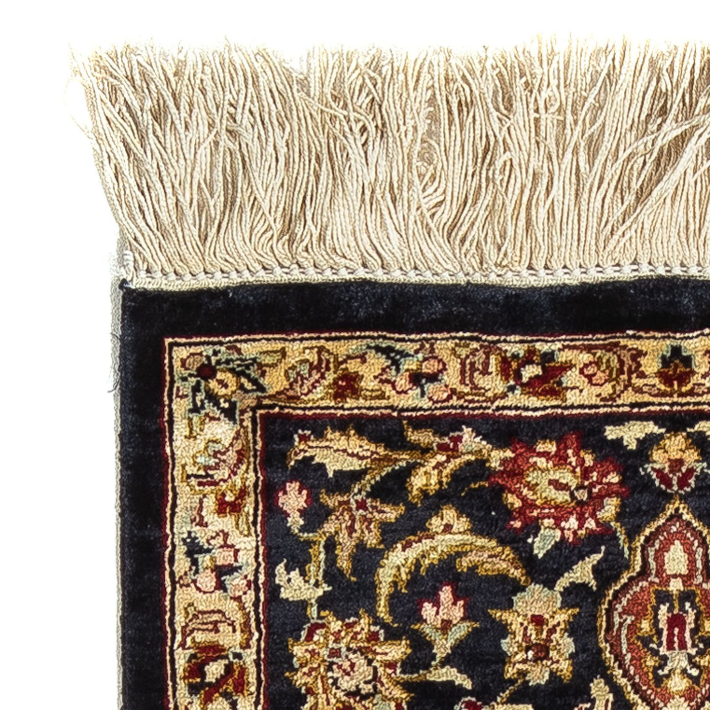 Ghom - Seda Alfombra 41x28cm - Alfombra persa