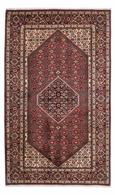 Alfombra persa - Bidjar - 230 x 139 cm - rojo claro