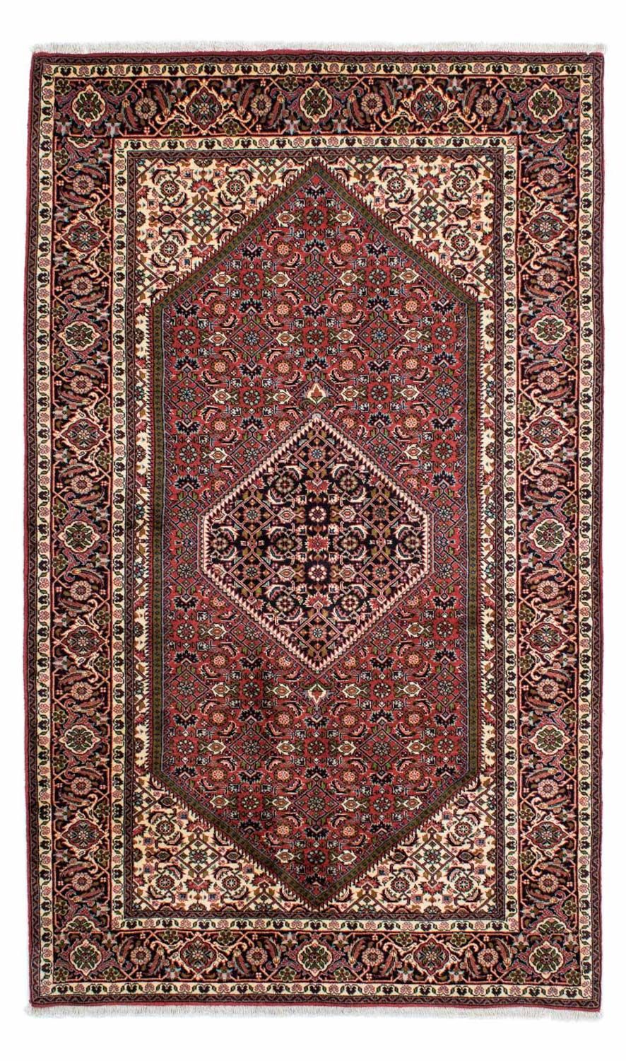 Alfombra persa - Bidjar - 230 x 139 cm - rojo claro