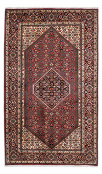 Alfombra persa - Bidjar - 230 x 139 cm - rojo claro